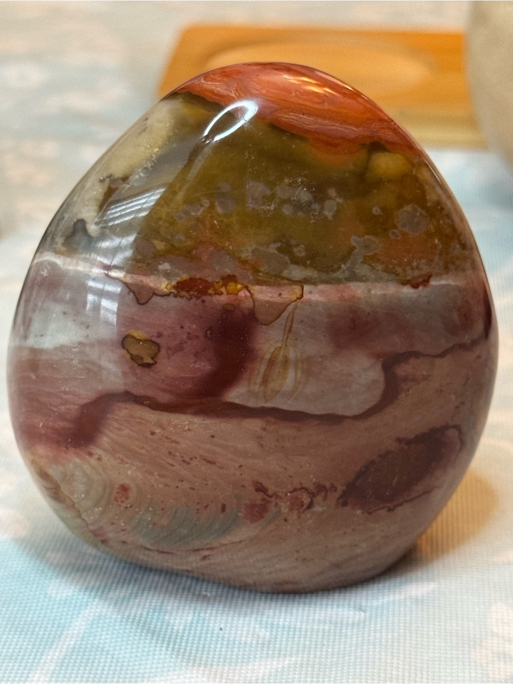 Beautiful Freeform Polychrome Jasper